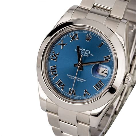 rolex z blue dial|More.